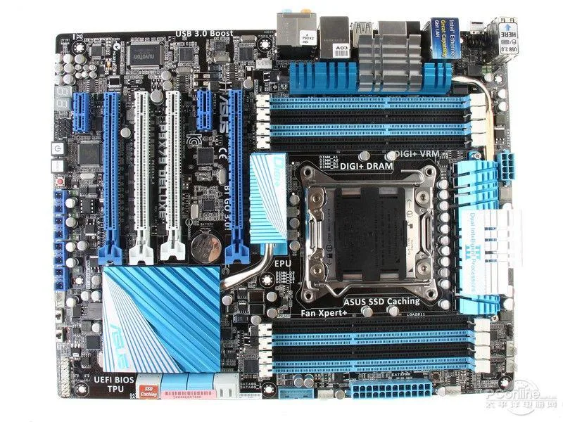 ASUS ASUS P9X79 Deluxe Intel X79 DDR3 64GB ATX Motherboard — product photo