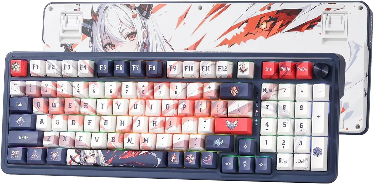 Redragon Redragon K686 PRO SE 98 Keys Wireless Gasket RGB Gaming Keyboard — product photo