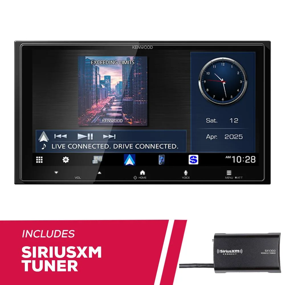 KENWOOD KENWOOD DMX8710S 6.92" Receiver with SXV300V1 SiriusXM Tuner — product photo