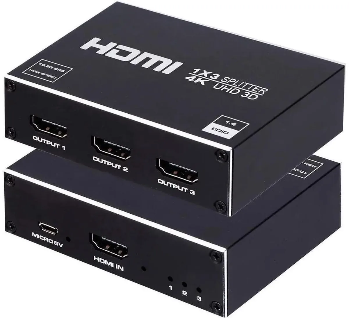 SMUGDESK SMUGDESK 1x3 HDMI Splitter 4K@30Hz 3D — product photo