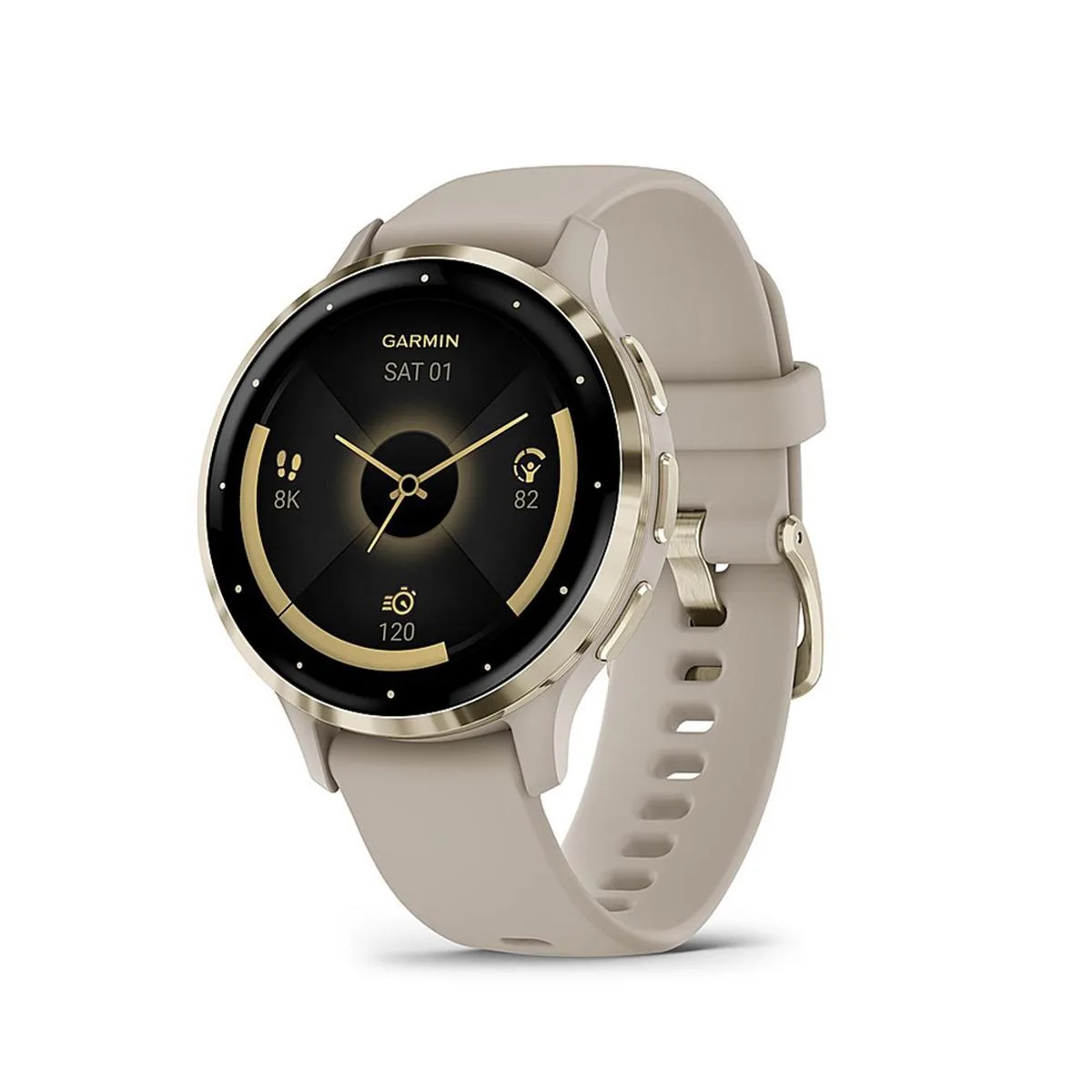Garmin Garmin Venu 3S 010-02785-02 French Gray 41 mm smart watch — product photo