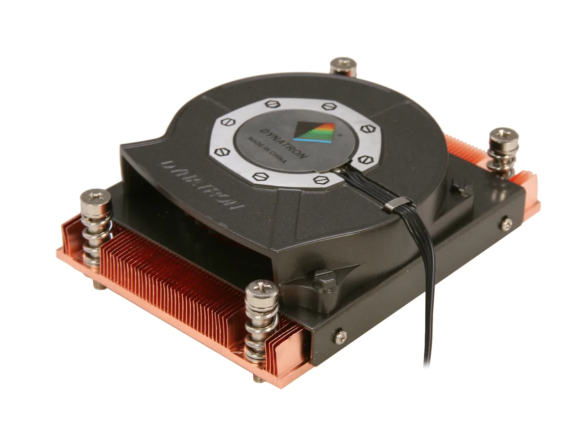 Dynatron Dynatron R13 CPU cooler 70 mm 2-ball bearing — product photo