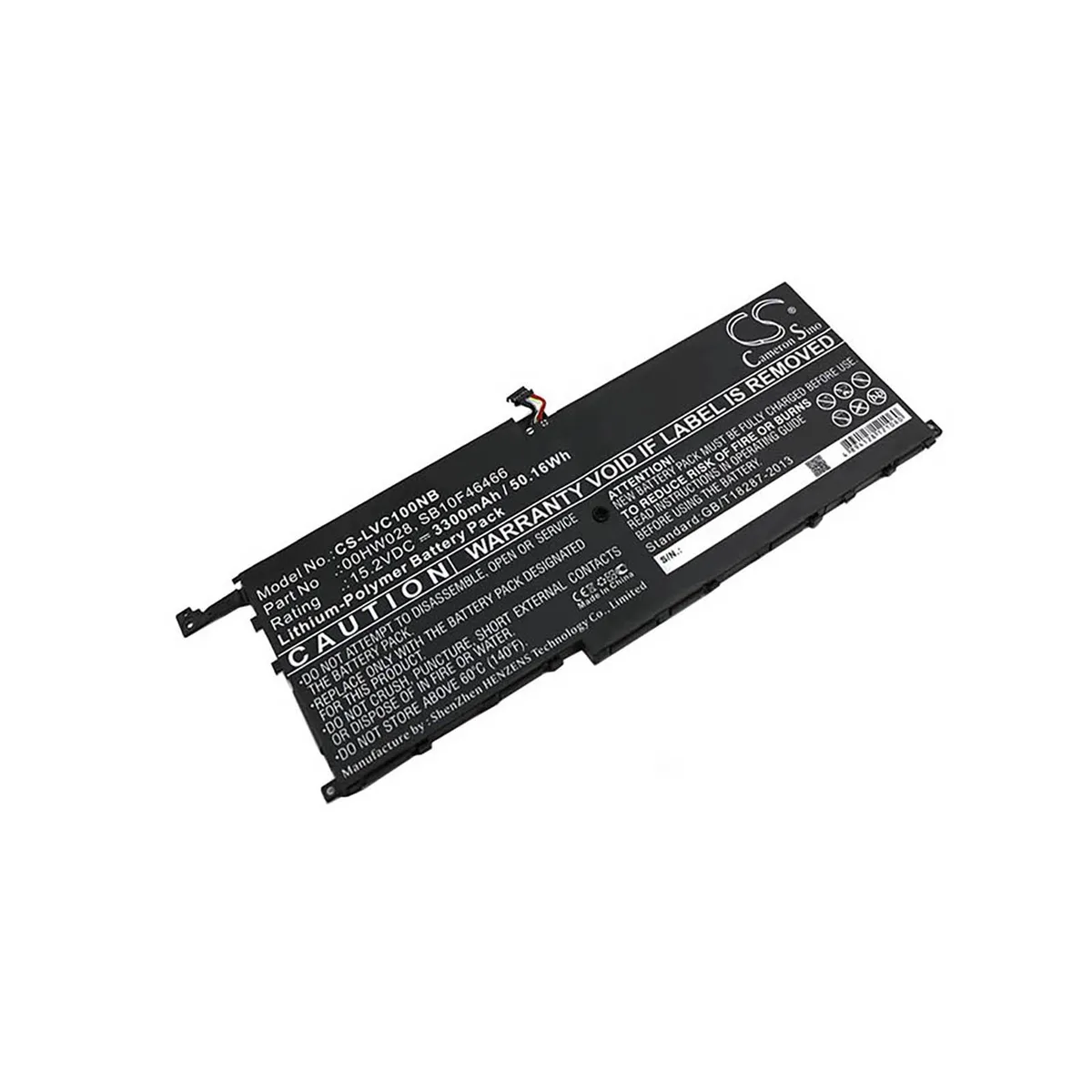 Cameron &amp; Co Cameron &amp; Co DS-CS-LVC100NB laptop battery 3.3 Ah — product photo