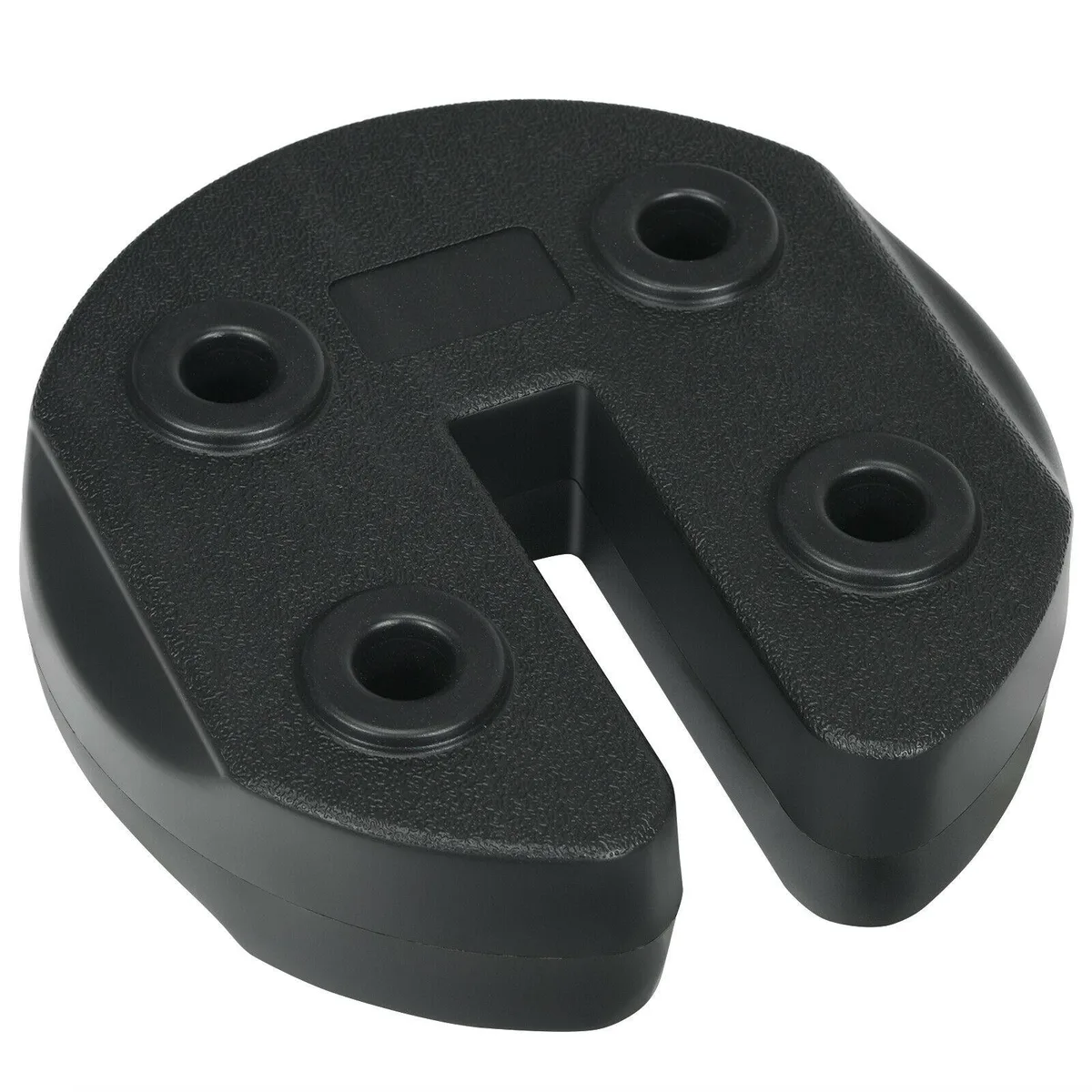 SlickBlue SlickBlue 6-Piece Water-Filled Canopy Weight Plates Black — product photo