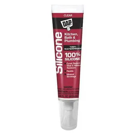 D.A.P. D.A.P. 00751 Silicone Sealant 3 oz Tube Clear — product photo