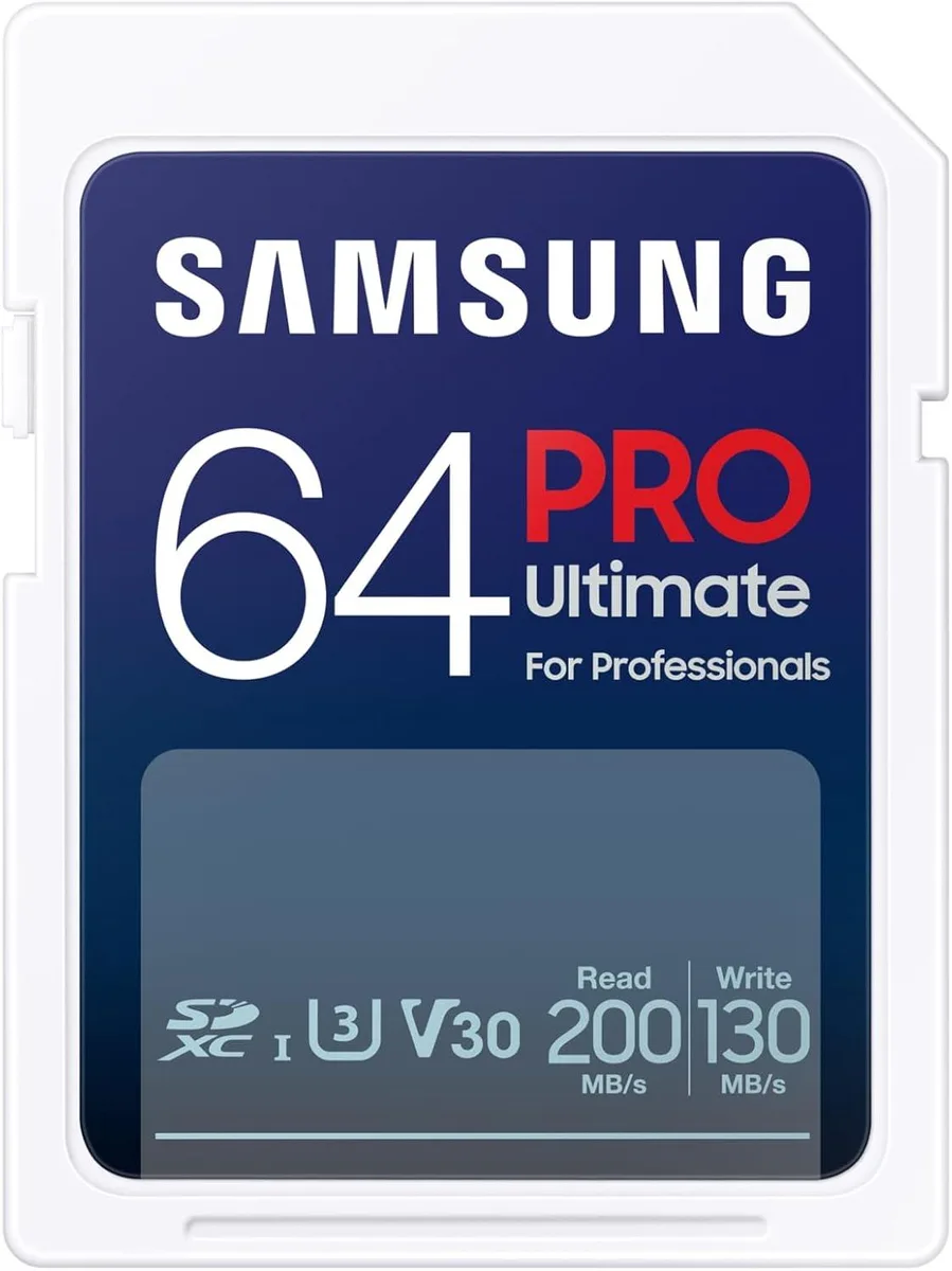 SAMSUNG SAMSUNG SDXC Pro Ultimate 64GB memory card — product photo