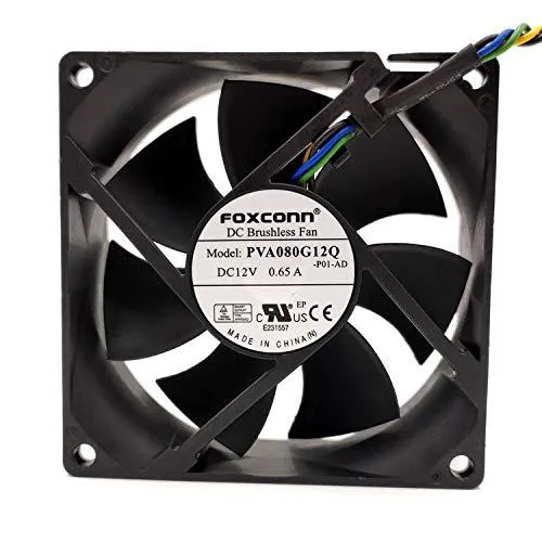 CAFELE CAFELE PVA080G12Q 12V 80mm 8025 0.65A 4-pin PWM case fan — product photo