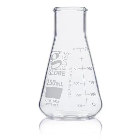 Globe Globe 8410250 Erlenmeyer Flask 250mL Wide Mouth — product photo