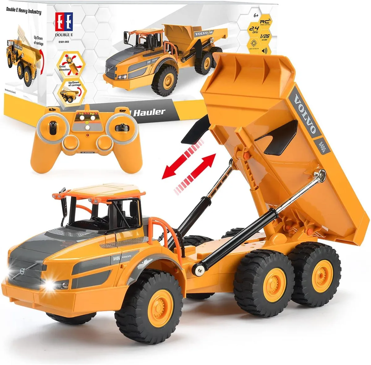 usbroway usbroway Volvo Authorized RC Articulated Dump Truck 10 — product photo