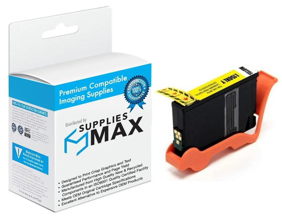 SuppliesMax SuppliesMax Lexmark 14N1799 Yellow High Yield Inkjet Cartridge 700 Pages — product photo