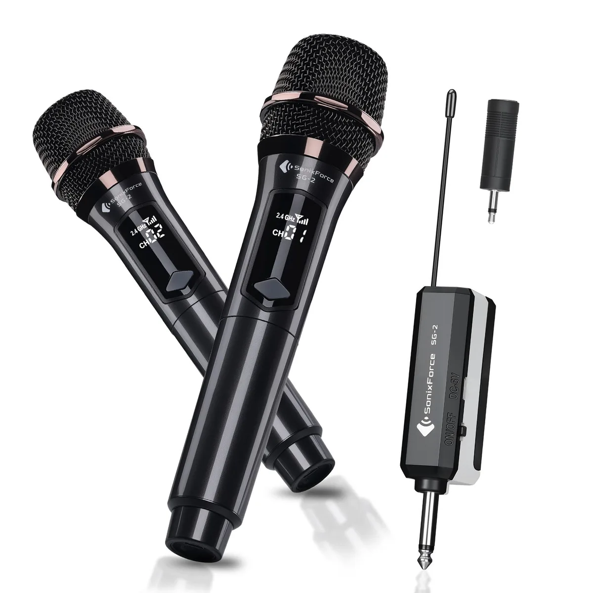 SonixForce SG-2 Wireless Microphone Titanium Grey — product photo