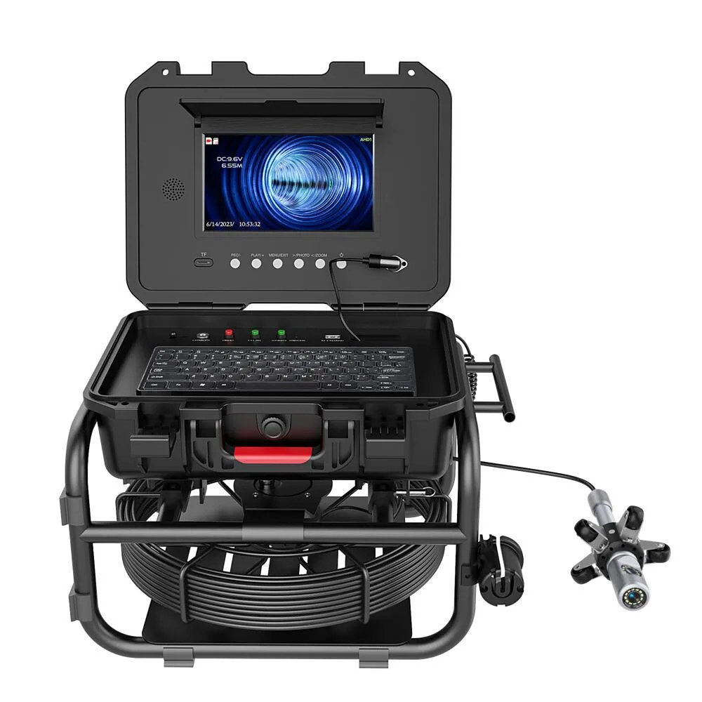 PMDG PMDG 9'' IPS Borescope DVR 360° 32mm Probe 30m IP68 — product photo