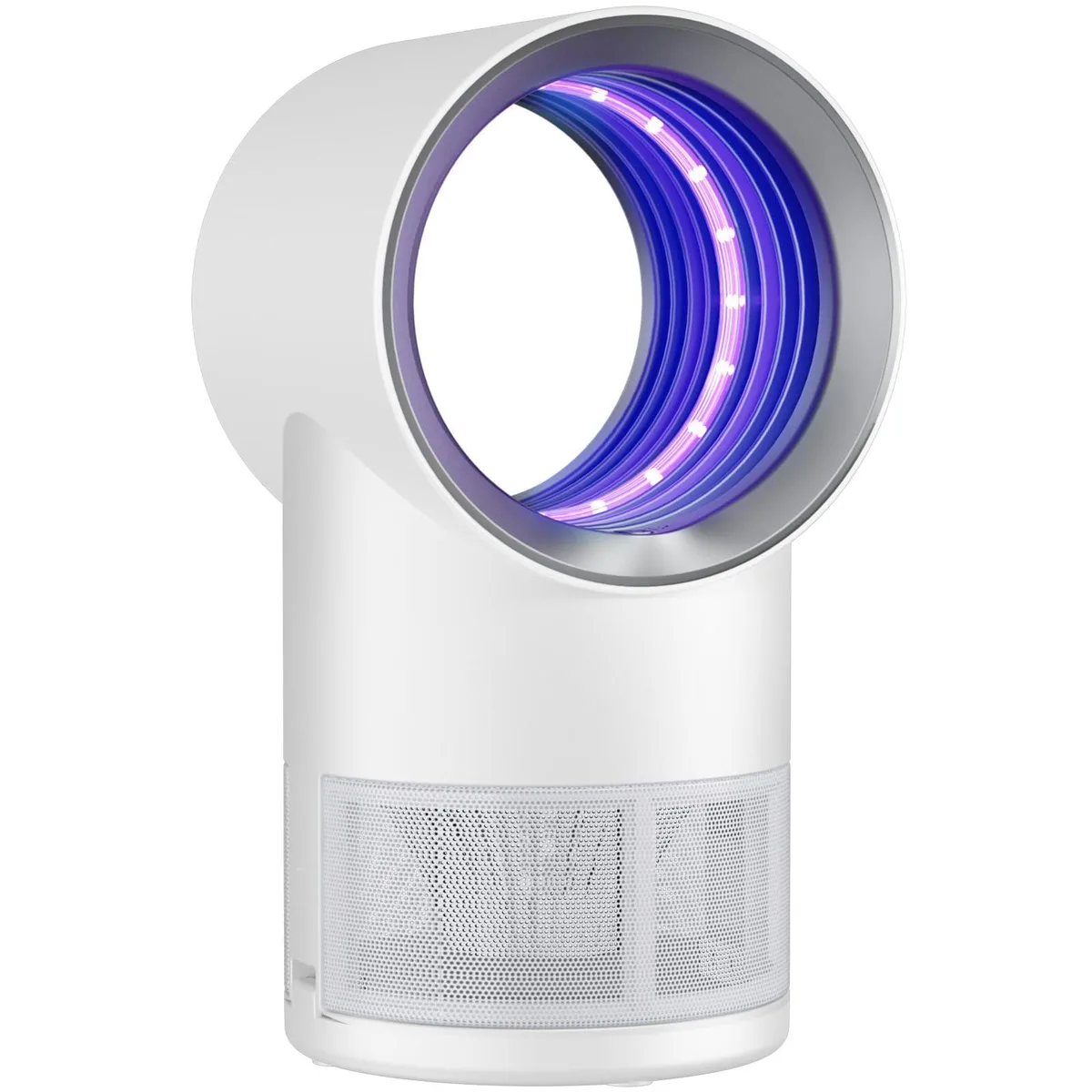 White indoor insect trap with timed USB power and 10 sticky boards
