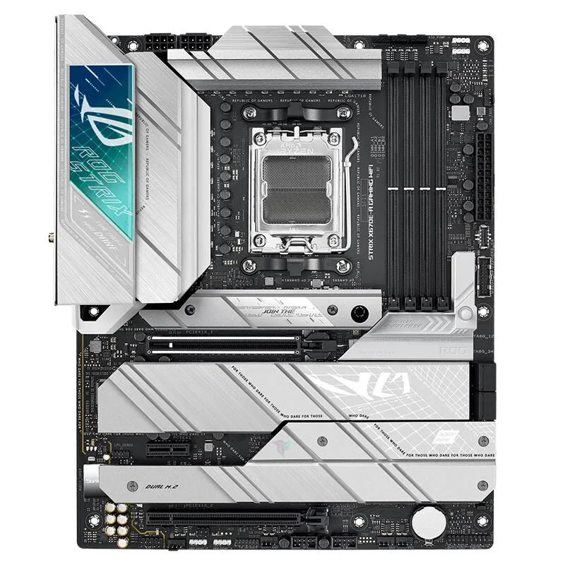 ASUS ASUS ROG STRIX X670E-A GAMING WIFI Snow AMD motherboard — product photo