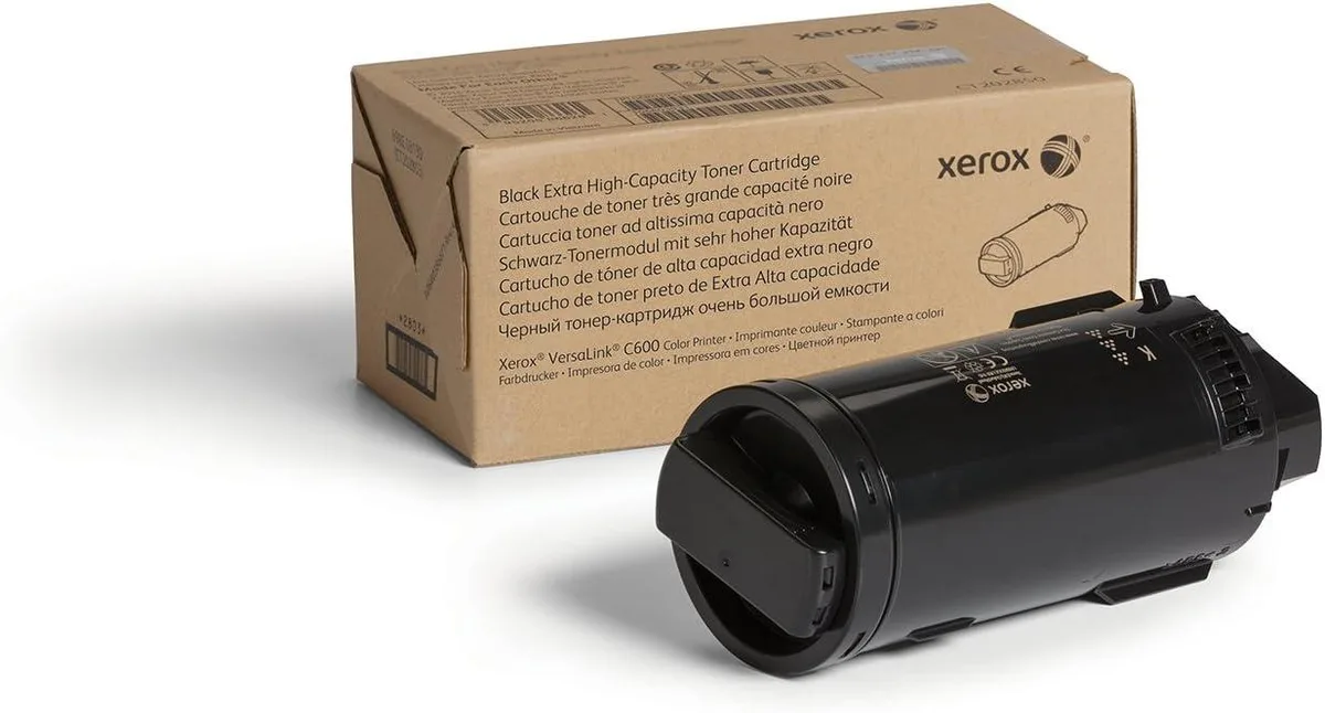 XEROX Xerox VersaLink C600 Black Extra High Capacity Toner Cartridge 106R03919 16900 Pages — product photo