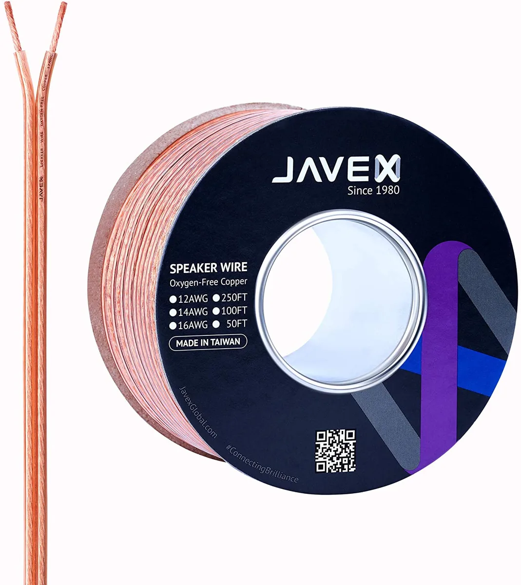 JAVEX JAVEX 12 AWG OFC speaker wire 100 FT — product photo