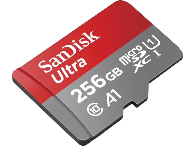 SanDisk SanDisk Ultra SDSQUAR-256G-GN6MN 256GB microSDXC memory card — product photo