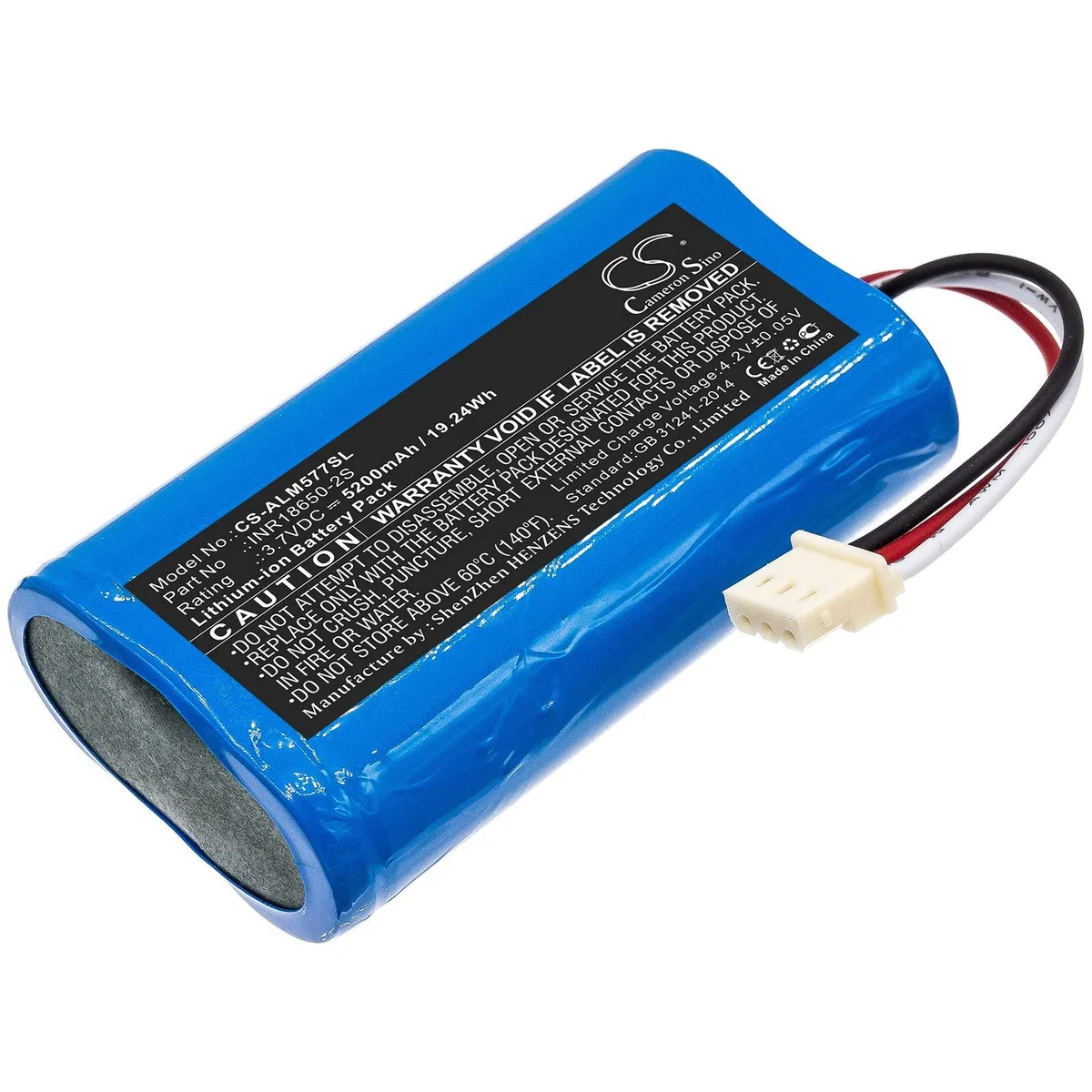  Cameron Sino Replacement Battery for Altec Lansing iMW577 5200mAh 3.7V — product photo