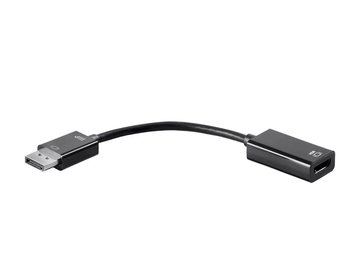 Monoprice Inc. Monoprice Inc. 133125 DisplayPort 1.2a to HDMI 2.0 Active HDR Adapter 4K 60Hz Black — product photo