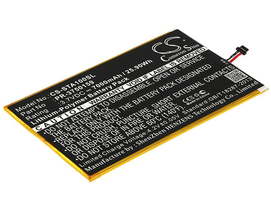 Cameron &amp; Co Cameron &amp; Co DS-CS-STA100SL 7000mAh 3.7V Li-Polymer Battery Black — product photo