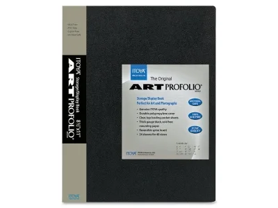 Itoya Of America, Ltd Itoya Of America, Ltd IA128 Paper 8.5x11 24 Pocket 48 View Black — product photo