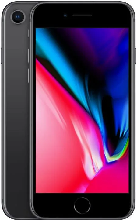 Apple Apple iPhone 8 64GB Space Gray 4.7" cell phones - unlocked — product photo