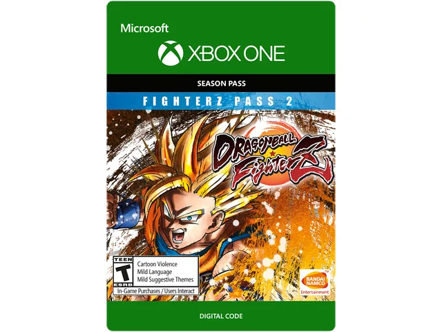 Bandai Namco Entertainment America Inc Bandai Namco Entertainment America Inc 7D4-00356 FighterZ Pass 2 DLC downloadable game — product photo