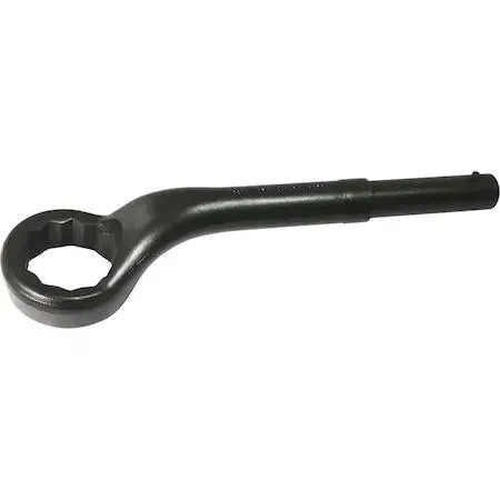 Gray Tools 60mm 12-point 45-degree offset leverage wrench, black oxide finish