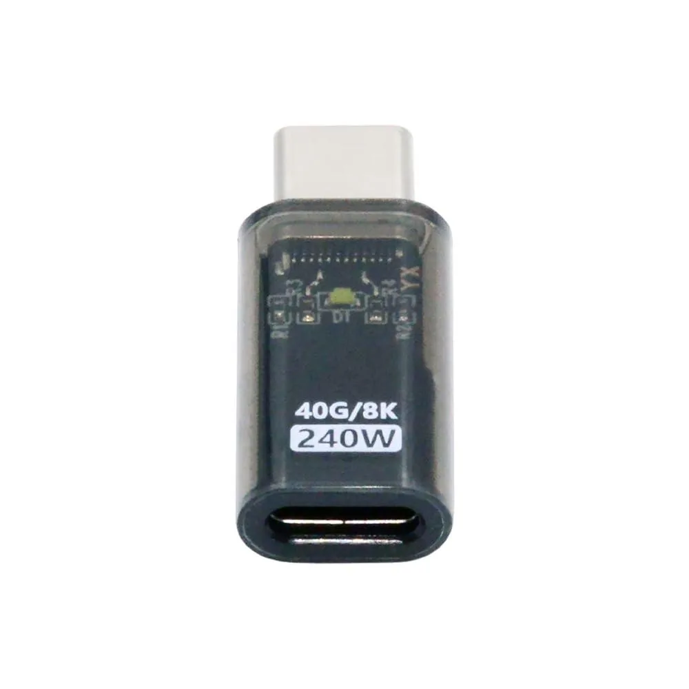 Fervit Fervit USB4 40Gbps 240W Transparent LED Extension Cable — product photo