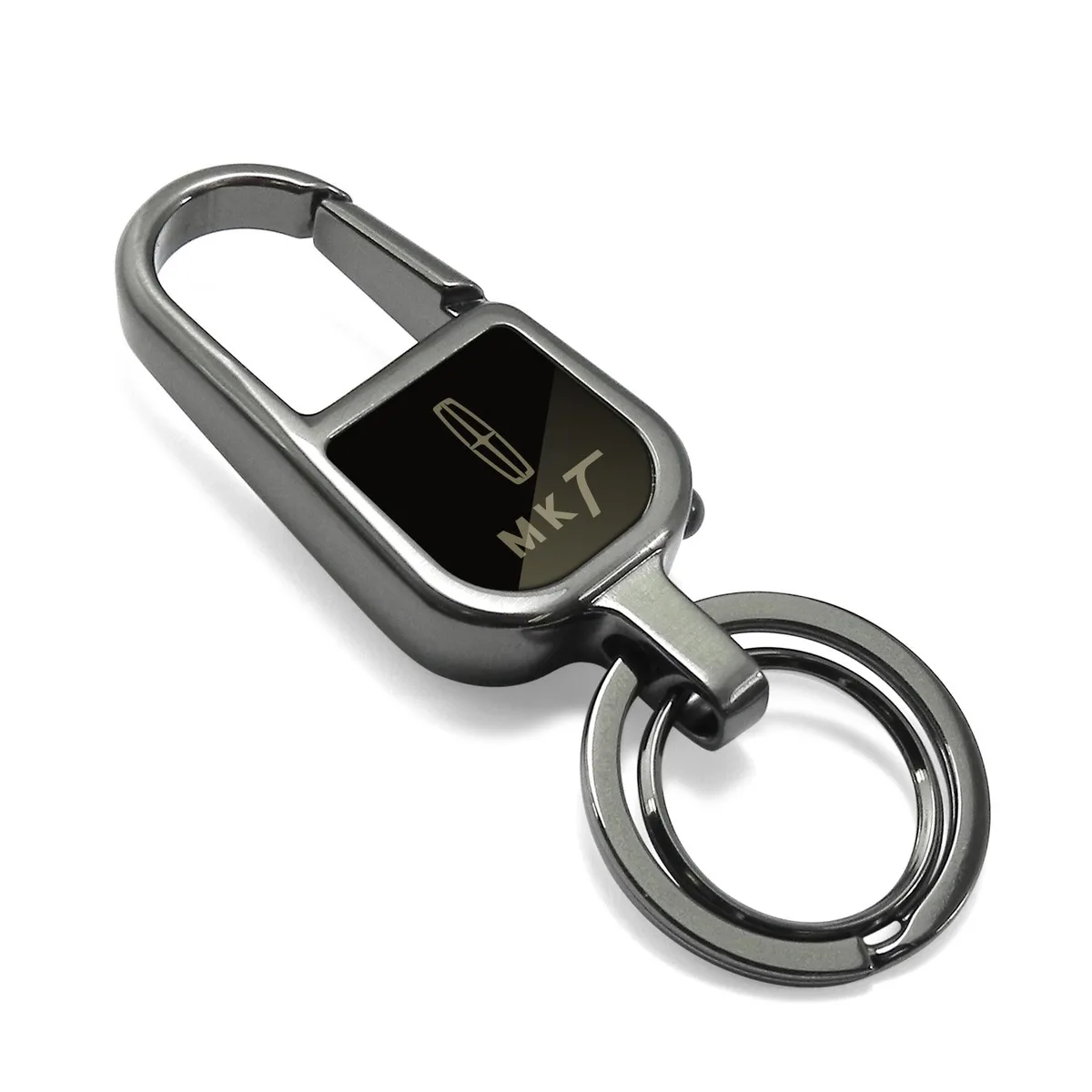 iPick Image, LLC iPick Image, LLC Lincoln MKT Black Snap Hook LED Light Metal Key Chain car electronics accessory — product photo