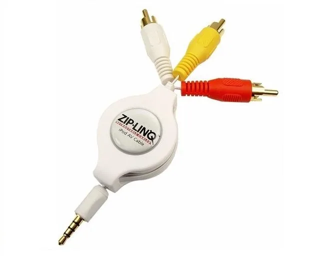 Cables Unlimited Cables Unlimited 3.5mm to RCA retractable cable bundle of 5 3.94 ft — product photo