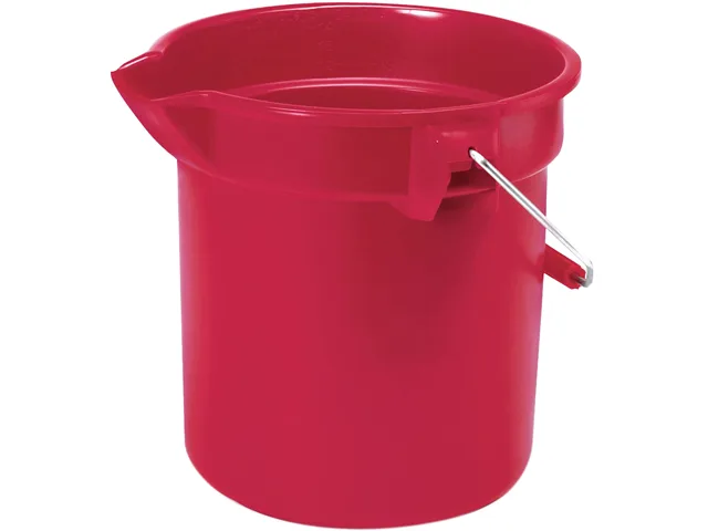 Rubbermaid Commercial Rubbermaid Commercial 296300RD Brute 10-quart Utility Bucket Red 10.2 — product photo