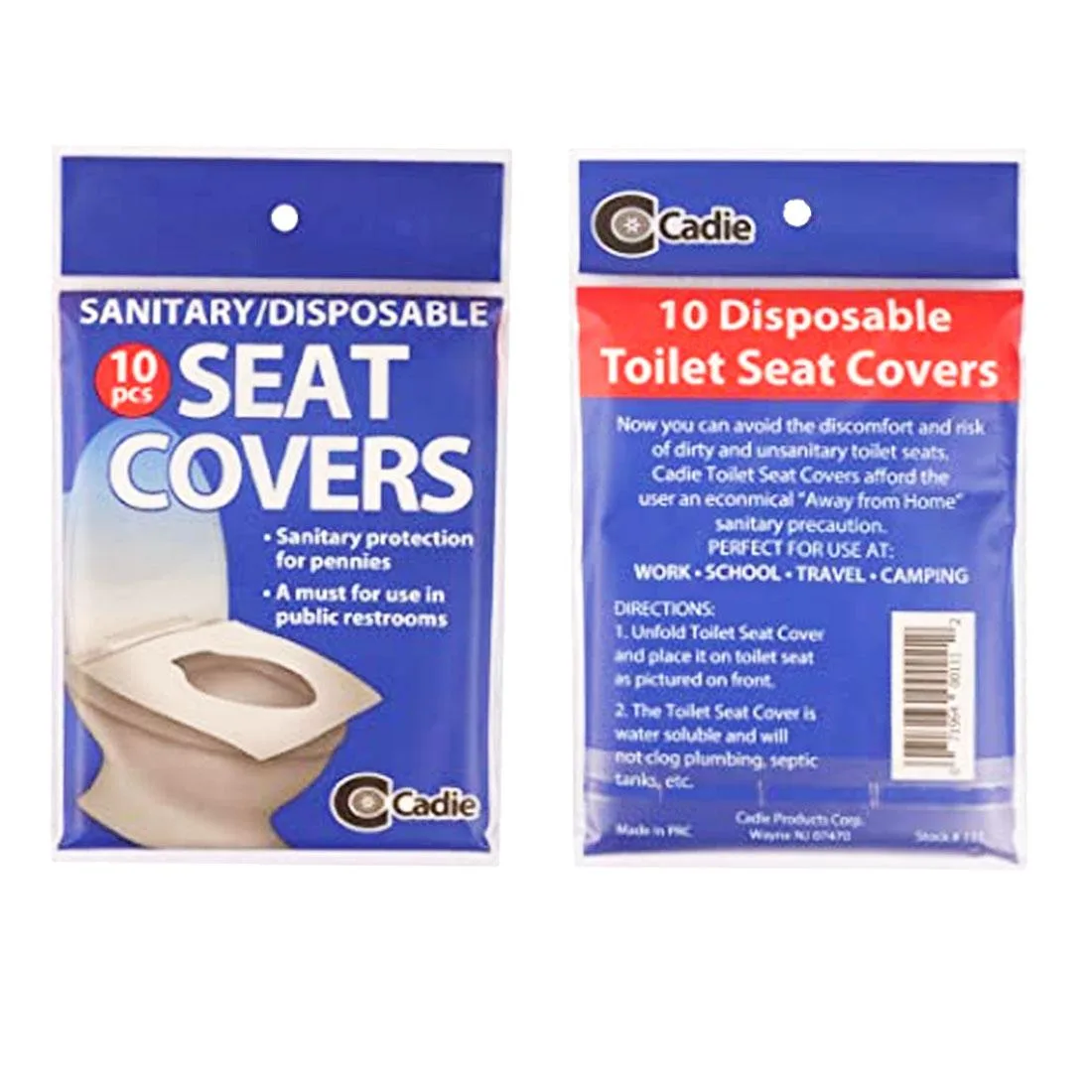 TVTime Direct TVTime Direct M2007C Disposable Toilet Seat Covers 50 Pack — product photo