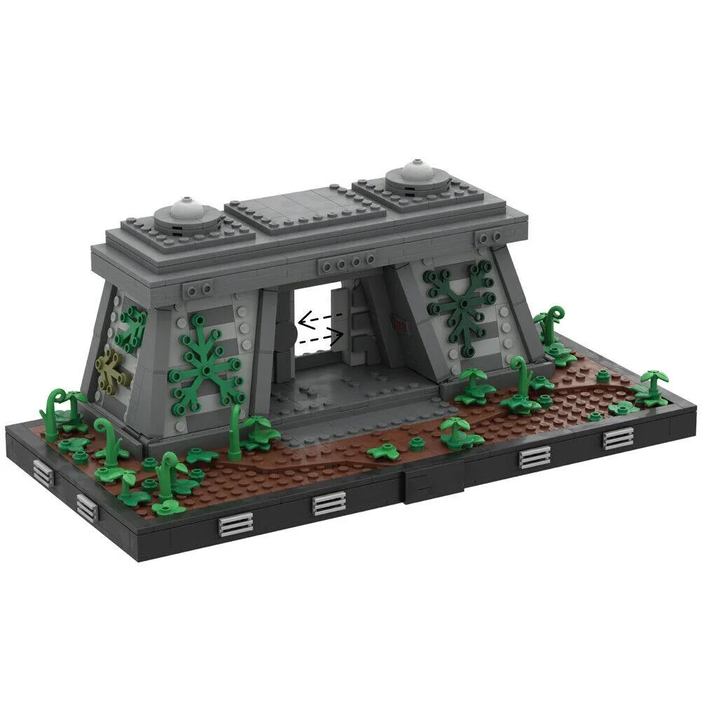 ZITIANYOUBUILD ZITIANYOUBUILD MOC-156238 Imperial Bunker Diorama Star Wars 796 Parts — product photo