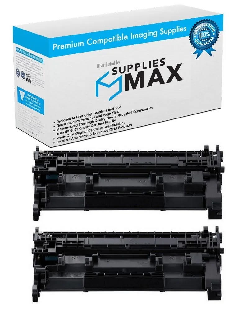 SuppliesMax SuppliesMax CNM5639C001_2PK toner cartridge 2-pack 3000 pages black — product photo