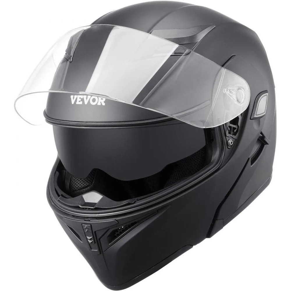 VEVOR VEVOR MD-809 Modular Helmet XL Matte Black 61-62 cm — product photo