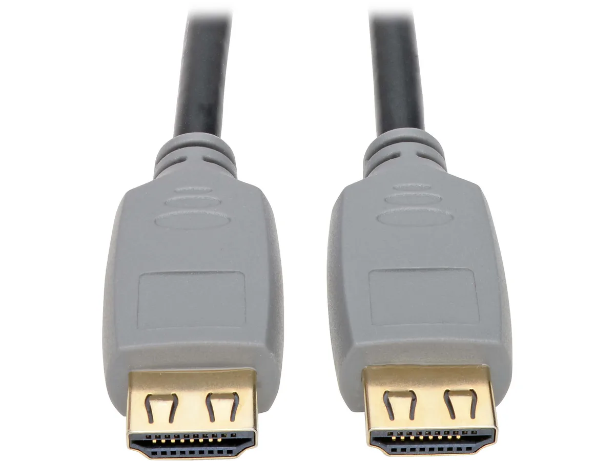Tripp Lite Tripp Lite P568-010-2A HDMI cable 10 ft 4K 60 Hz HDMI 2.0a HDCP 2.2 gripping connectors — product photo
