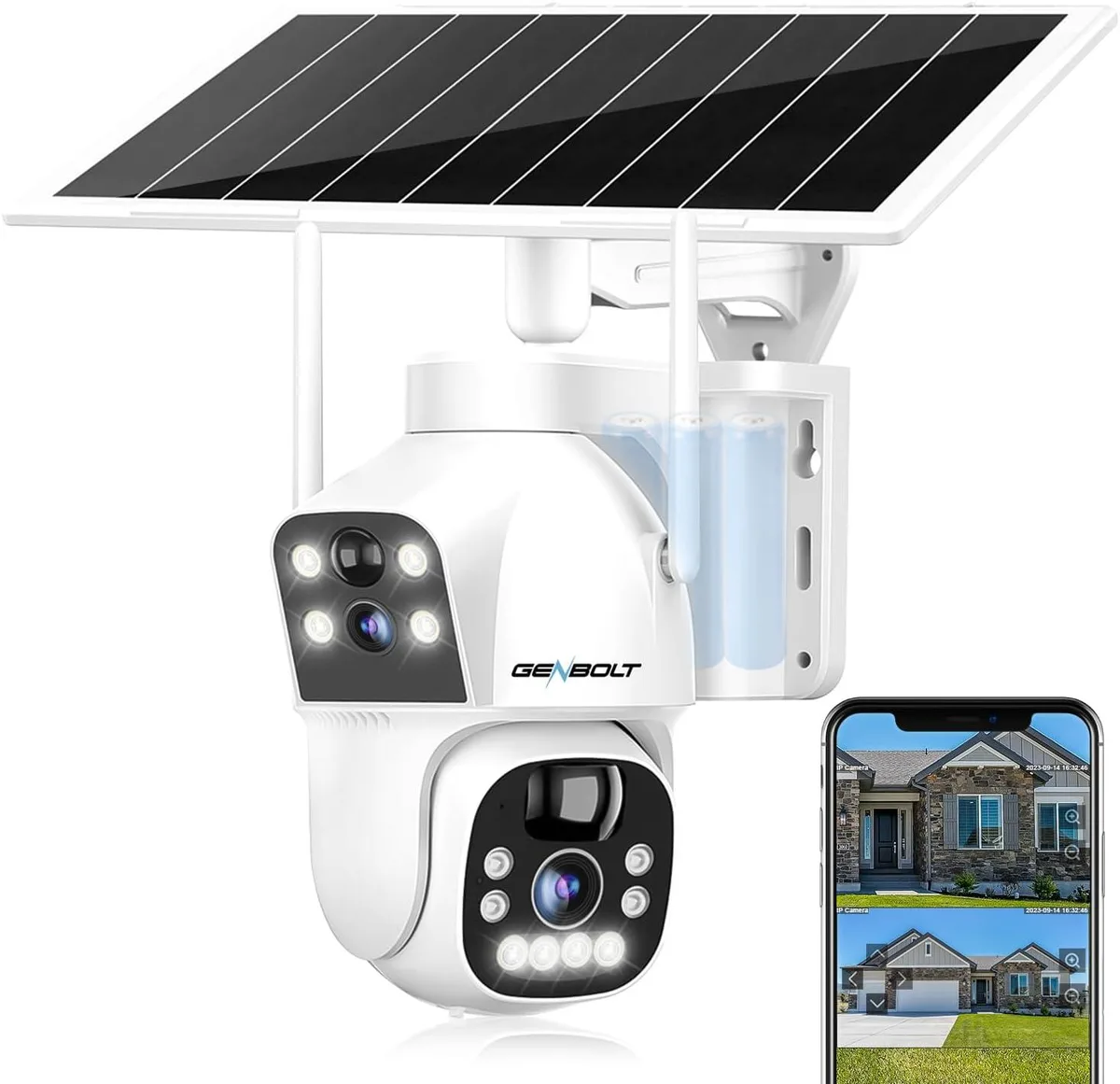 TAURKENAM TAURKENAM 15600mAh Dual Lens Solar Wireless Surveillance — product photo
