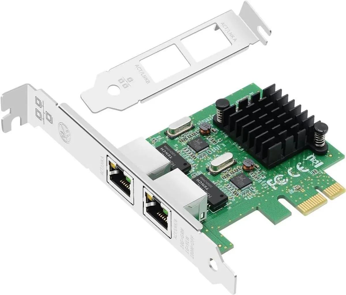 SMUGDESK SMUGDESK Dual Port Gigabit Ethernet Network Card RTL8111G — product photo