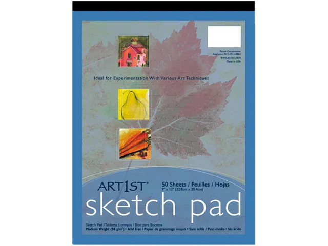 Pacon Pacon 4746 Art1st Sketch Pad 9 x 12 50 Sheets 60 lb — product photo
