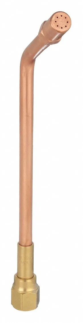 Victor acetylene heating nozzle tip size 8 tube and head design