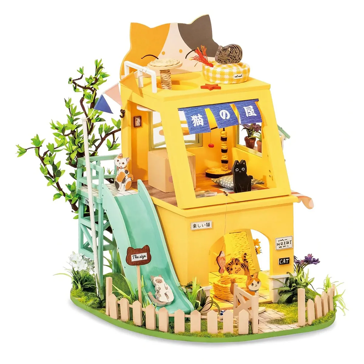 Hands Craft Hands Craft DIY 3D House Puzzle Cat House 178 pcs — product photo