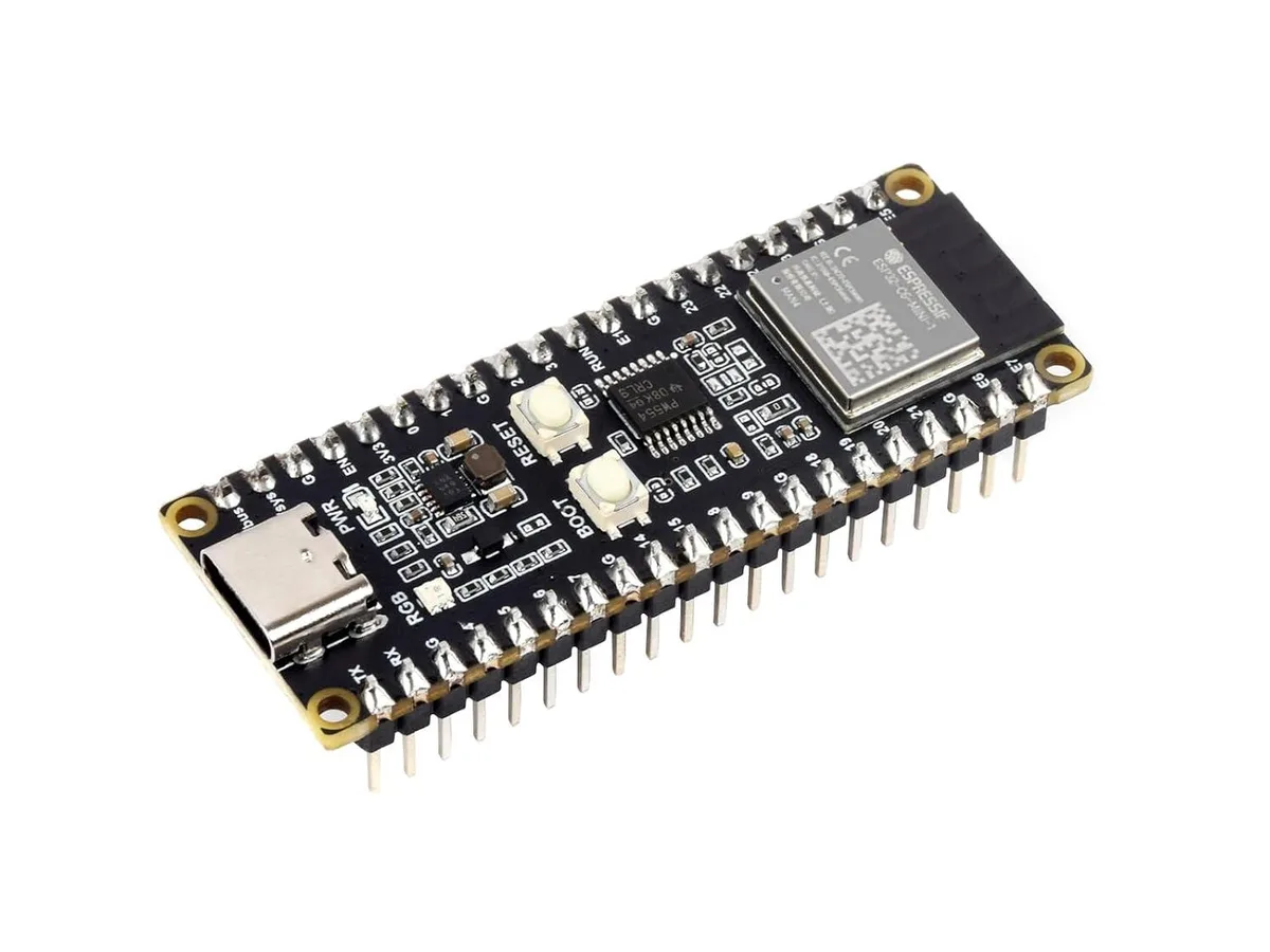 LORDWORLD LORDWORLD ESP32-C6-MINI-1 development board with pre-soldered header — product photo