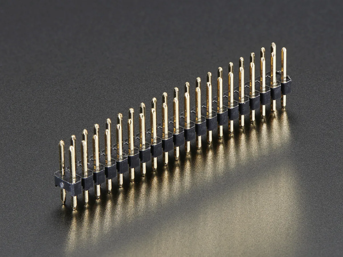 Adafruit Adafruit 0.1" 2x20-pin Dual Male Header Strip — product photo