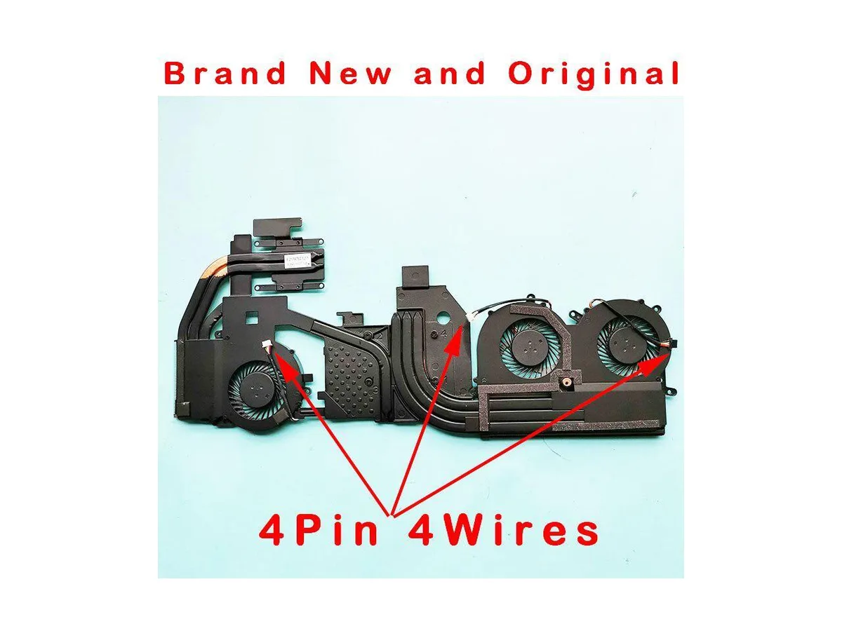 Fans Fans CPU GPU cooler Clevo PA70 PA70ES PA71 PA71ES T700 GTX1060/1070/1080 — product photo