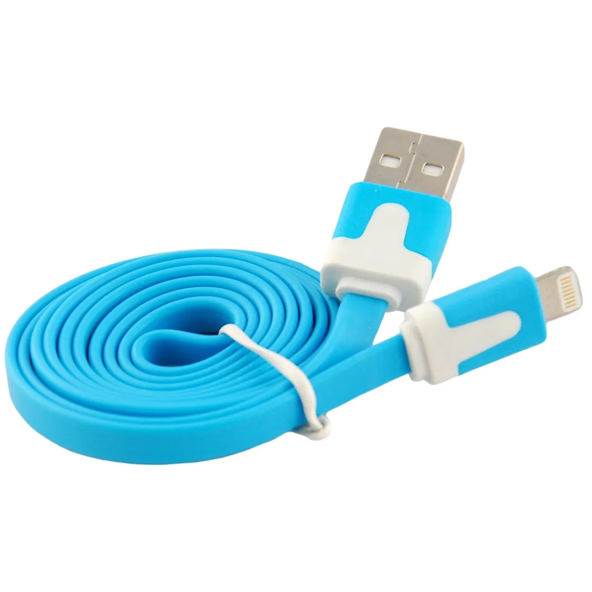 JacobsParts Inc. JacobsParts Inc. DTC-U-BLU Flat USB Cable 3 ft Blue — product photo