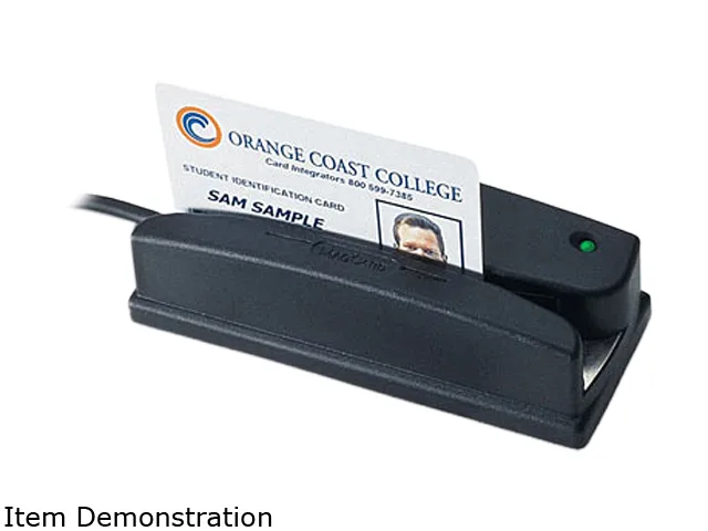 ID TECH ID TECH WCR3227-533C credit card reader RS-232 black — product photo
