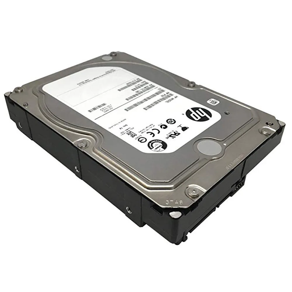 HPE HPE 4TB 7200 RPM SATA 3.5" Internal Hard Drive 861683-B21 — product photo