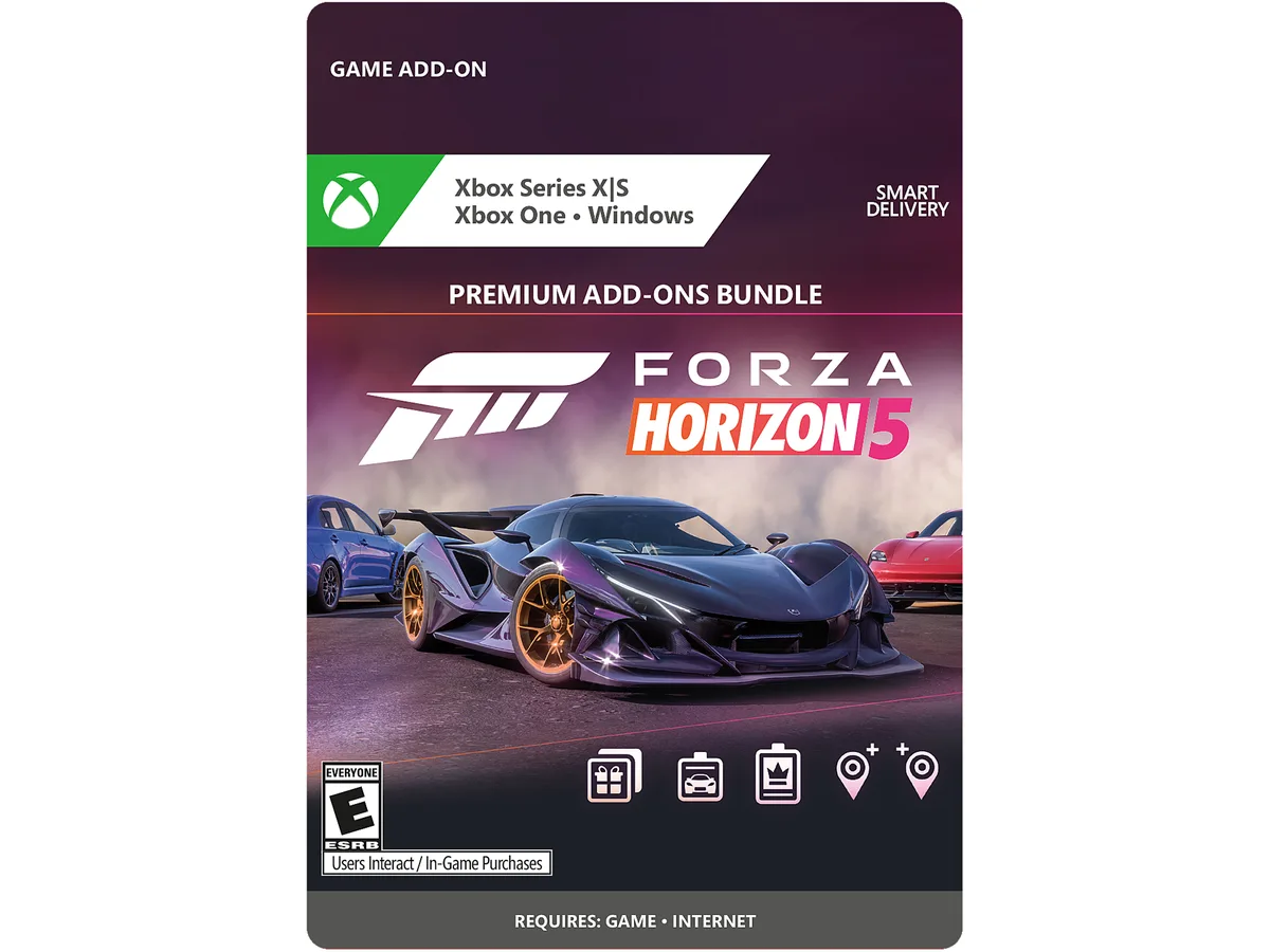 Microsoft Microsoft 7CN-00086 Forza Horizon 5 Premium Add-Ons Bundle downloadable game — product photo