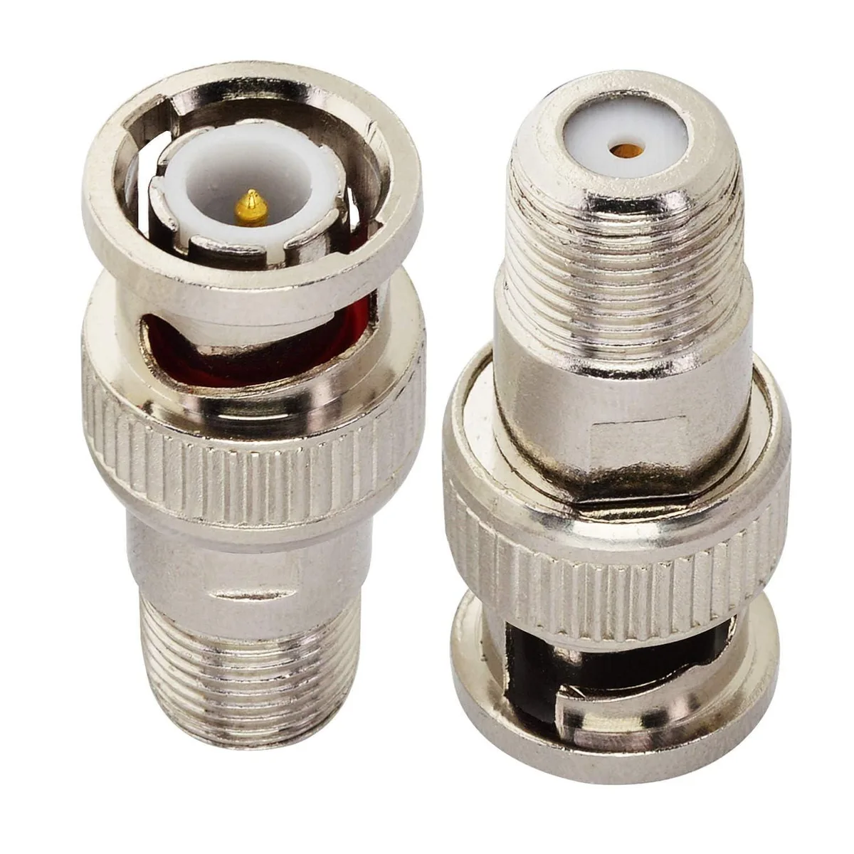 KEHIPI KEHIPI F Female to BNC Male Coax Adapter 75 Ohm 2 Pack — product photo